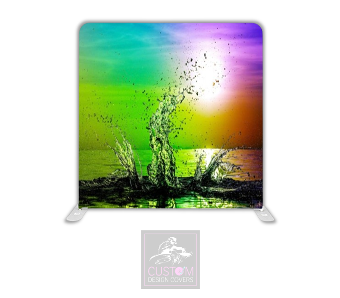 Splash Lycra Pillowcase Backdrop Cover