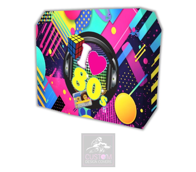 80's Lycra DJ Booth Cover 