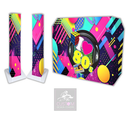 80's Lycra DJ Booth Cover (PACKAGE BUNDLE) 