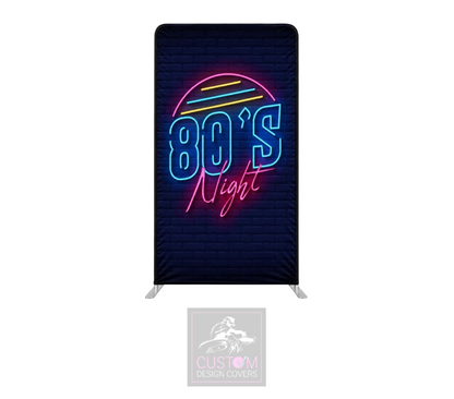 80’s Night Lycra Display Banner Cover