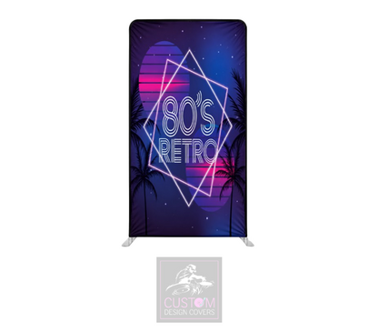 80’s Retro Lycra Display Banner Cover