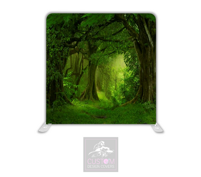 Woodland Lycra Pillowcase Backdrop Cover (DOUBLE SIDED)