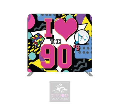 The All Time 90's Lycra Pillowcase Backdrop Cover (DOUBLE SIDED)