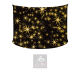 Gold Star Lycra DJ Booth Cover *SINGLE SIDED*