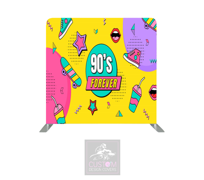 90's Lycra Pillowcase Backdrop Cover (DOUBLE SIDED)