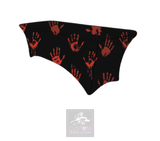 Bloody Handprints Lycra Table Cover