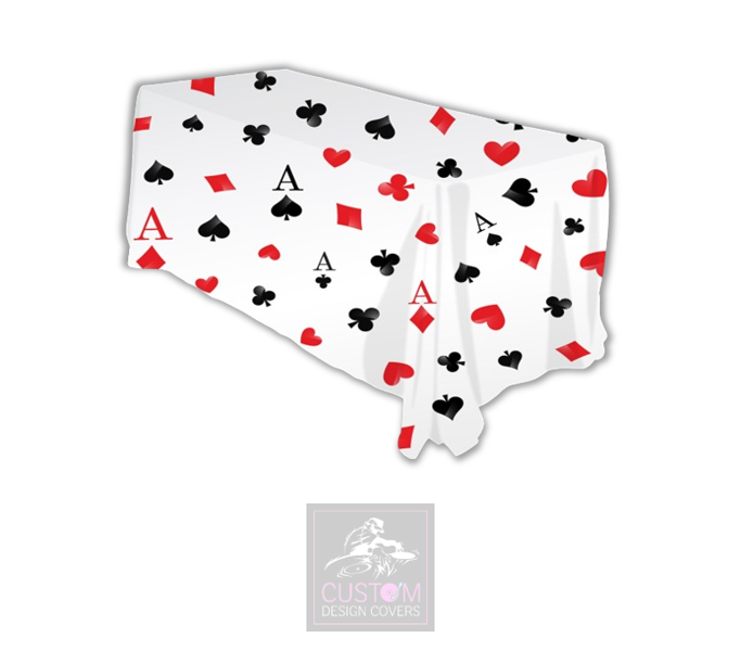 Aces Rectangle Table Cover