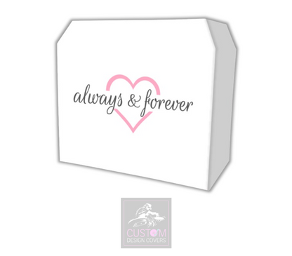 Always & Forever Lycra DJ Booth Cover