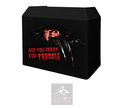Halloween - Are You Ready For Freddie UV Lycra DJ Booth Cover