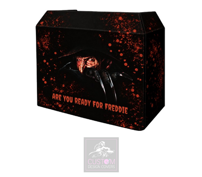 Halloween - Are You Ready For Freddie UV Lycra DJ Booth Cover