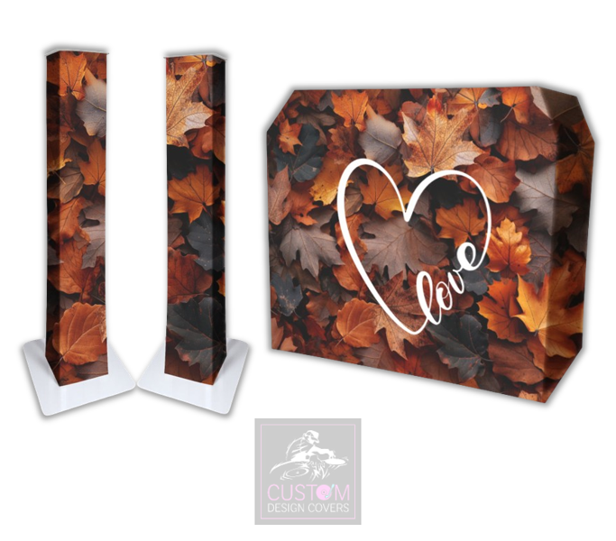 Autumn Love Lycra DJ Booth Cover (PACKAGE BUNDLE) 