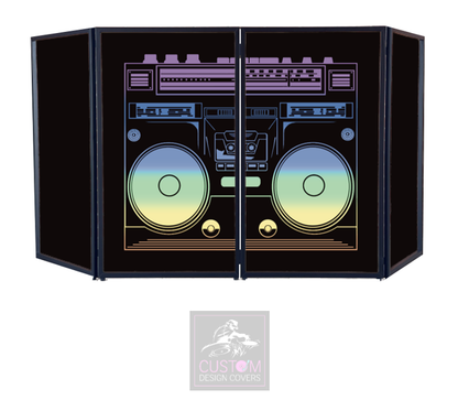 BOOMBOX STEREO DJ LYCRA FACADE PANELS