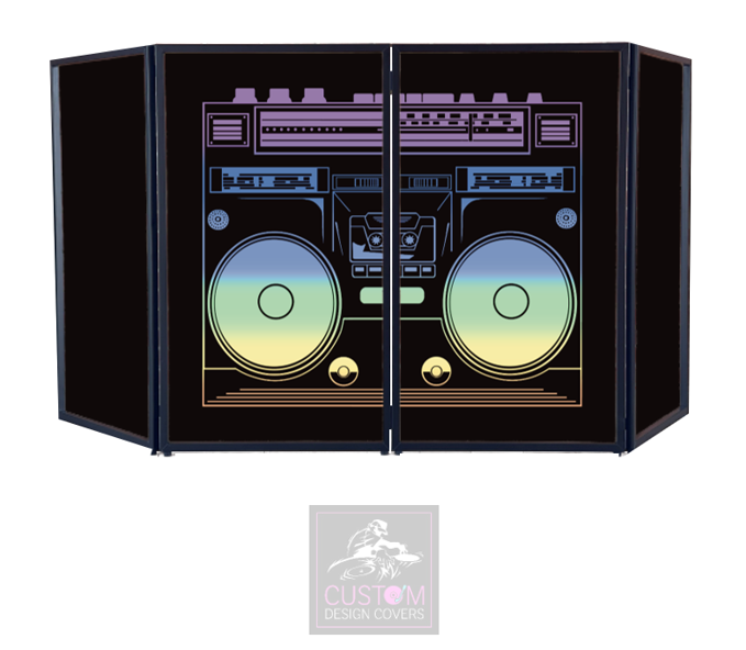 BOOMBOX STEREO DJ LYCRA FACADE PANELS