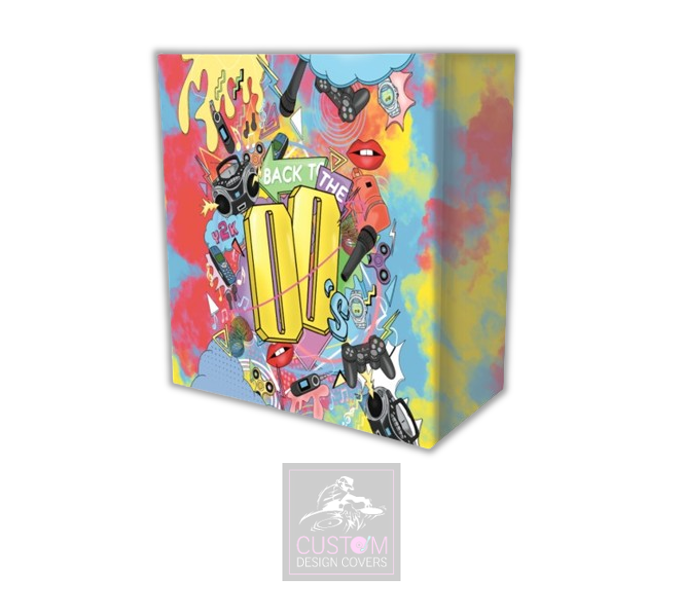 Back To The 00's Lycra DJ Booth Cover