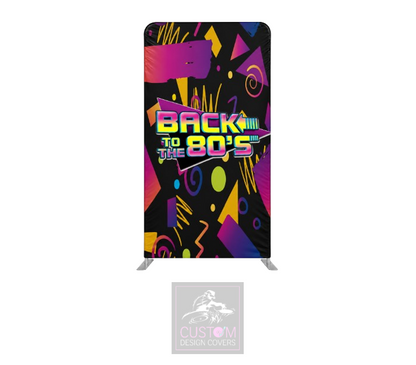Back To The 80’s Lycra Display Banner Cover