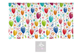 Birthday Balloons Backdrop Curtain