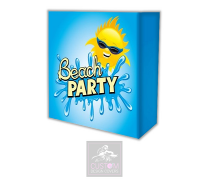 Beach Party Lycra DJ Booth Cover