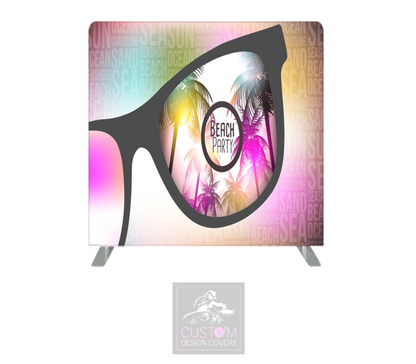 Beach Party Pillowcase Backdrop Cover