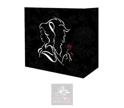 A Fairy Tale White on Black Booth Cover Truss