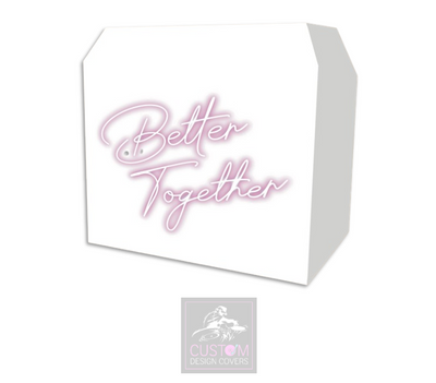 Neon Effect Better Together Lycra DJ Booth Cover
