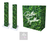 Spiraea Leaves Better Together Lycra DJ Booth Cover  (PACKAGE BUNDLE) - COMBI 