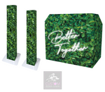 Spiraea Leaves Better Together Lycra DJ Booth Cover  (PACKAGE BUNDLE)