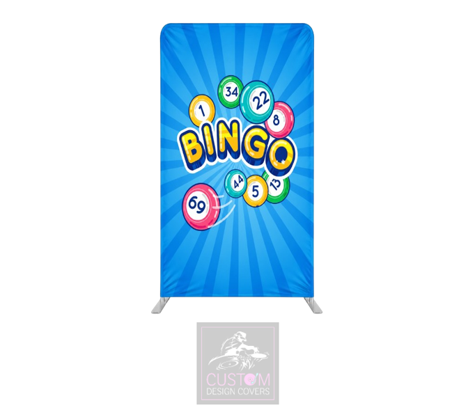 Bingo Lycra Display Banner Cover - DOUBLE SIDED