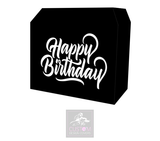 Happy Birthday Lycra DJ Booth Cover
