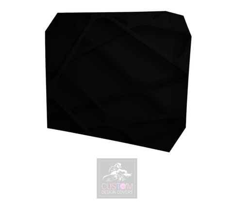 Black Abstract  Lycra DJ Booth Cover *SPECIAL OFFER*