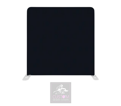 Black Lycra Pillowcase Backdrop Cover