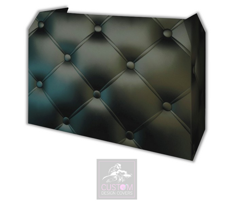 Chesterfield BLACK Lycra DJ Booth Cover