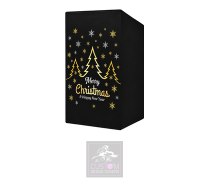 Christmas Lycra DJ Booth Cover