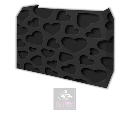 Black Hearts Lycra DJ Booth Cover