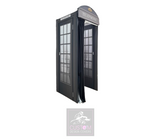 Black Audio Guest Book Telephone Booth