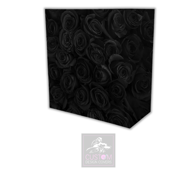 Black Roses Lycra DJ Covers