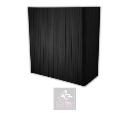 Black Rustic Lycra DJ Covers 