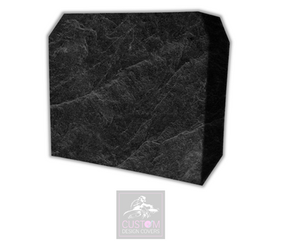 Black Slate Lycra DJ Booth Cover