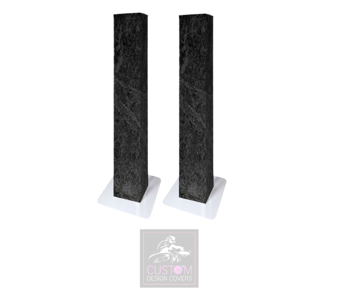 Black Slate Podium Covers (PAIR)