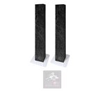 Black Slate Podium Covers (PAIR)