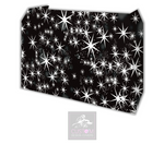 Black white Star Lycra DJ Booth Cover