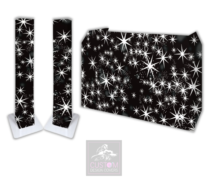 Black White Star DJ Covers (PACKAGE BUNDLE)