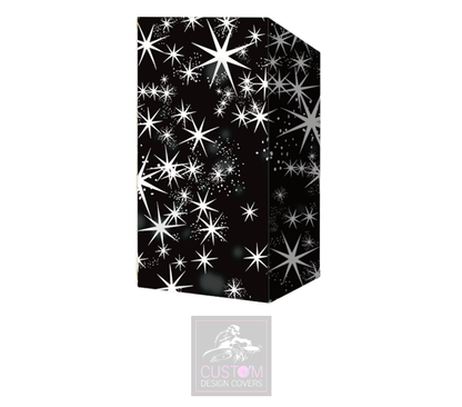 White Stars on Black Booth Cover Micron