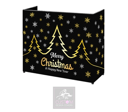 Christmas Lycra DJ Booth Cover