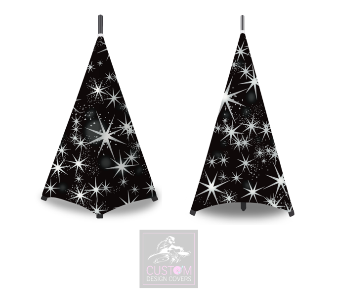 Black Silver Star DJ Covers (PACKAGE BUNDLE)