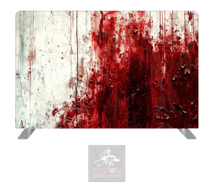 Blood Stained Pillowcase Backdrop Cover (DOUBLE SIDED)