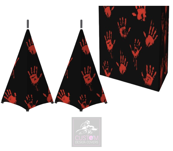 Halloween Lycra DJ Booth Cover (PACKAGE BUNDLES) - TRUSS 