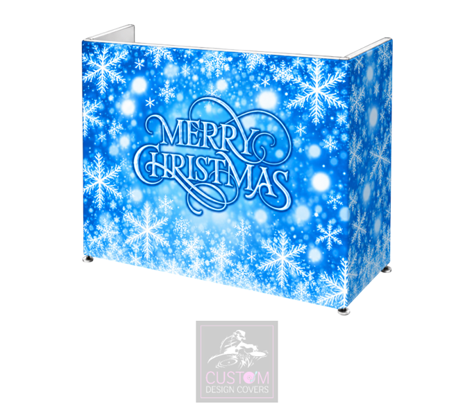 Merry Christmas Lycra DJ Booth Cover