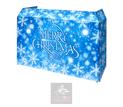Merry Christmas Lycra DJ Booth Cover