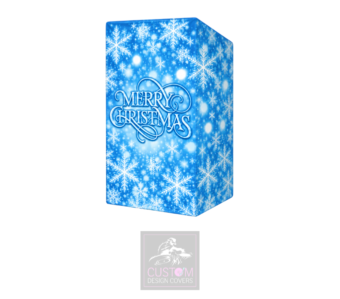 Merry Christmas Lycra DJ Booth Cover
