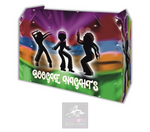 Boogie Nights Lycra DJ Booth Cover